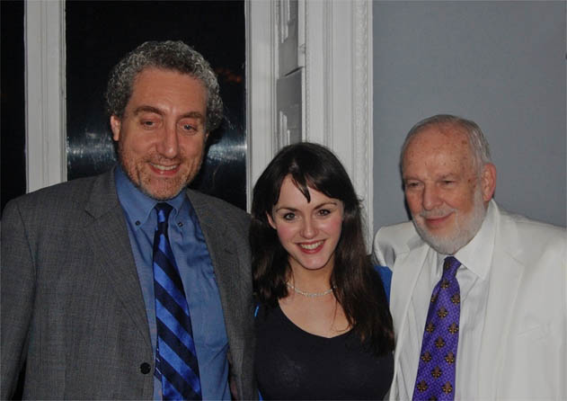 Composer William Perry at piano.